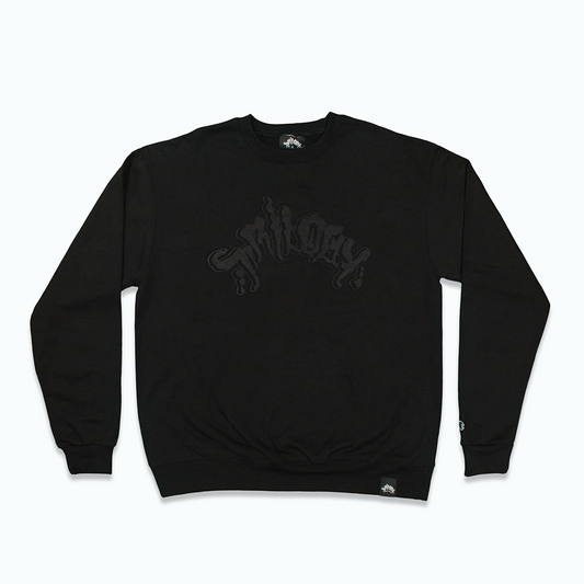 EMBOSSED LOGO CREWNECK
