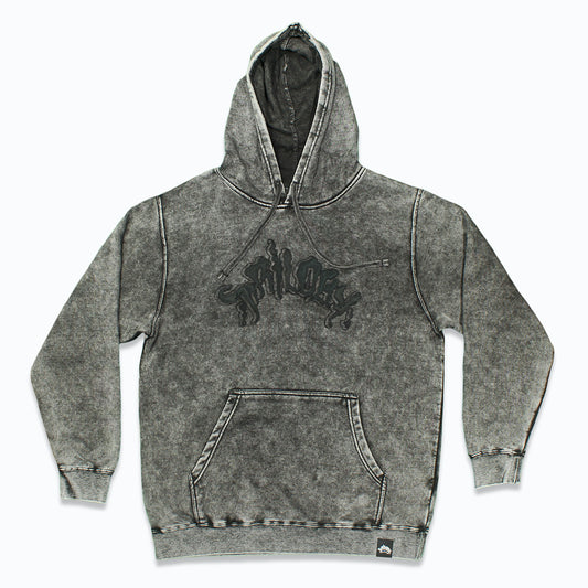 MINERAL WASH LOGO HOODIE