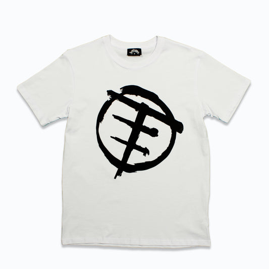 TRILOGY "T" WHITE/BLACK T-SHIRT