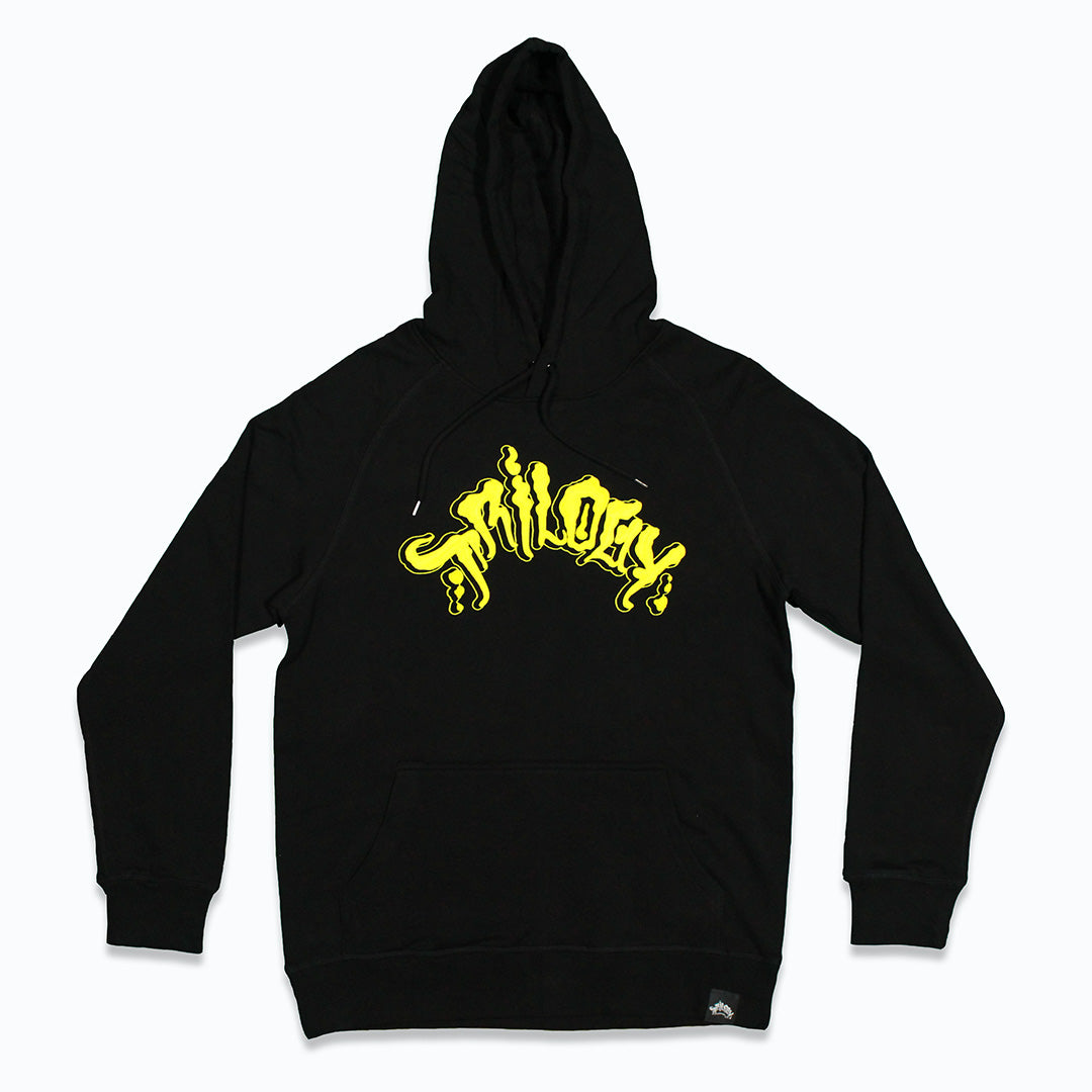 YELLOW LOGO HOODIE