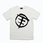 TRILOGY "T" WHITE/BLACK T-SHIRT