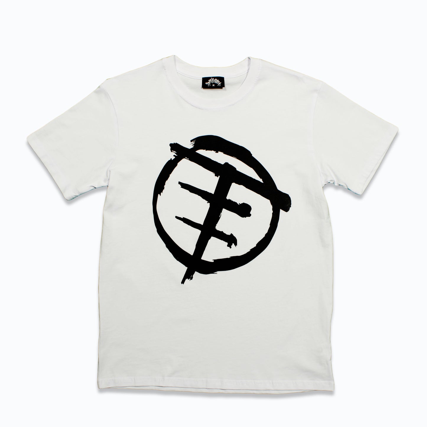 TRILOGY "T" WHITE/BLACK T-SHIRT
